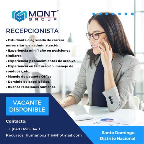 empleos de recepcionista en guadalajara.
